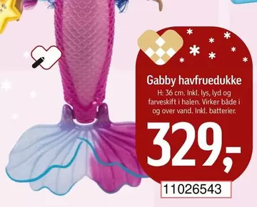 Gabby havfruedukke