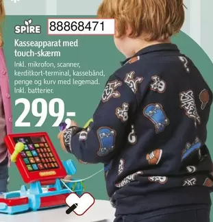 Kasseapparat med touch-skærm