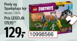 Lego - Peely og Sparkplugs lejr