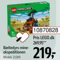 Lego - Bæltedyrs-mine-ekspeditionen