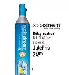 Sodastream - Kulsyrepatron