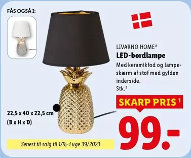 LED-bordlampe