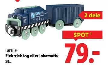 Elektrisk tog eller lokomotiv