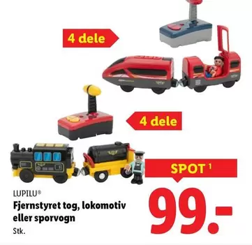 Fjernstyret tog, lokomotiv eller sporvogn