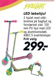 LED løbehjul