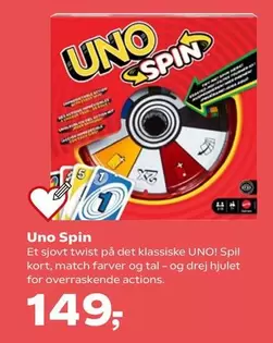 Kort - Uno Spin