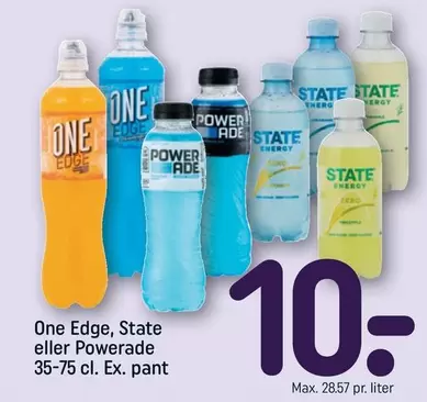Edge - One , State eller Powerade