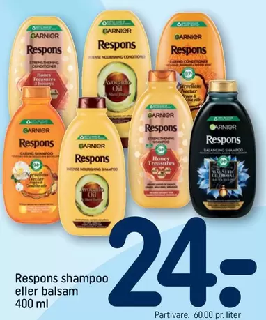 Honey - Respons shampoo eller balsam