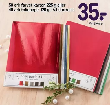 Farvet Karton Eller Foliepapir