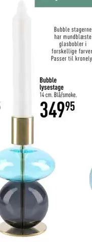 Bubble lysestage