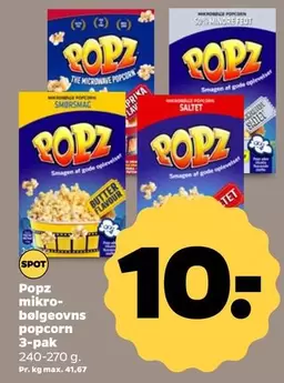 mikro-bølgeovns popcorn
