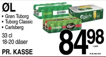 Carlsberg - Grøn Tuborg, Tuborg Classic,