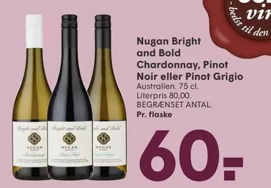 Den - Chardonnay, Pinot Noir eller Pinot Grigio