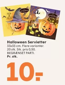 Halloween Servietter