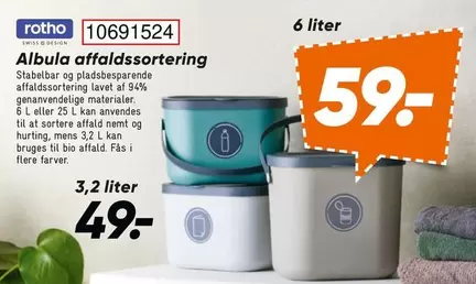 Bio - Albula affaldssortering