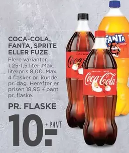 Coca Cola - COCA-COLA, FANTA, SPRITE ELLER FUZE