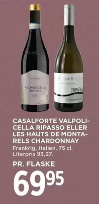 VALPOLICELLA RIPASSO ELLER LES HAUTS DE MONTA-RELS CHARDONNAY