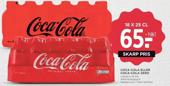 Coca Cola - COCA-COLA ELLER COCA-COLA ZERO