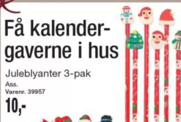 Juleblyanter 3-pak