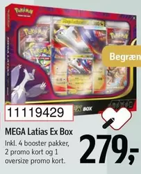 Kort - MEGA Latias Ex Box