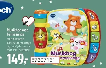 Musikbog med børnesange