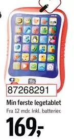 Min første legetablet