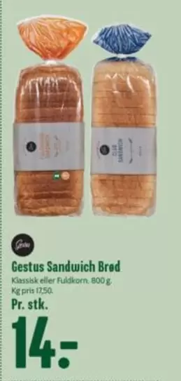 Sandwich Brød