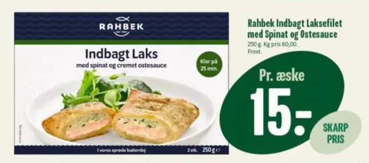 Indbagt Laksefilet
