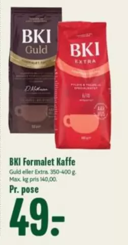 Formalet Kaffe