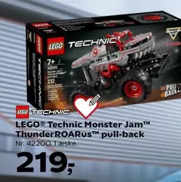 Lego - Technic Monster Jam™™ Thunder ROARush pull-back