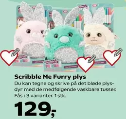 Scribble Me Furry plys