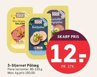 Den - 3-Stjernet Pålæg
