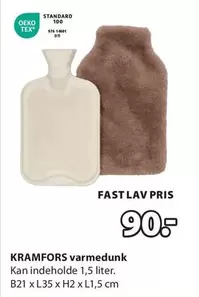 KRAMFORS varmedunk
