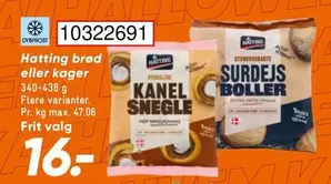 brød eller kager