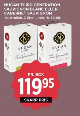 SAUVIGNON BLANC ELLER CABERNET SAUVIGNON