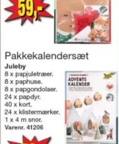 Kort - Pakkekalendersæt
