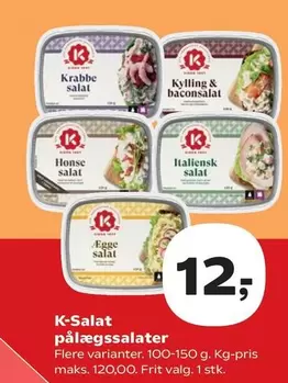 K-Salat pålægssalater