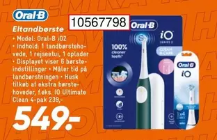 Oral B - Eltandbørste