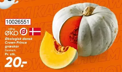 Prince - Crown græskar