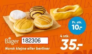 Norsk klejne eller berliner