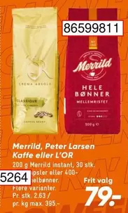 Kaffe eller L'OR