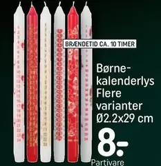 Børne-kalenderlys