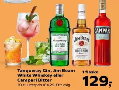 Gin, White Whiskey eller Bitter