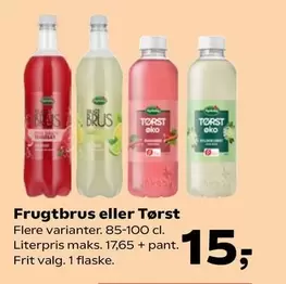 Frugtbrus eller Tørst