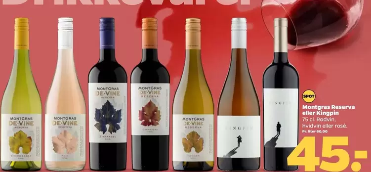 Zinfandel - Montgras Reserva eller Kingpin