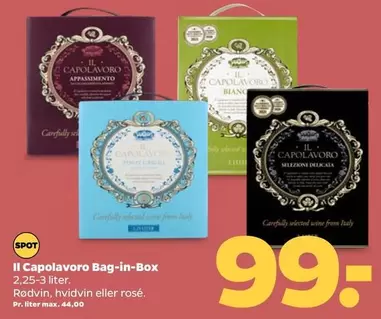 II Capolavoro Bag-in-Box