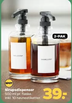 Sirupsdispenser