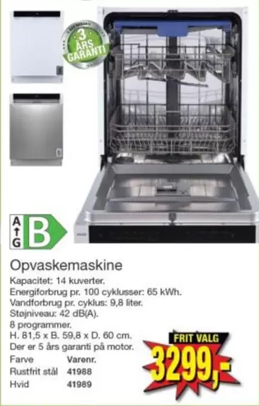 Opvaskemaskine