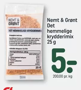 Det hemmelige kryddermix