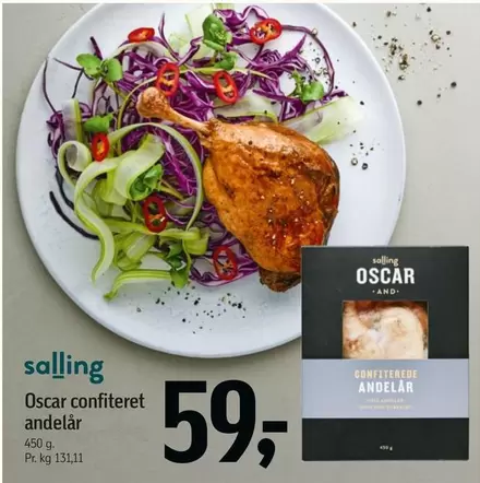 Oscar confiteret andelår